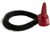 Doc Johnson Red's Black Leather Pony Play BDSM Whip Small Butt Plugs